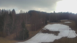 Dojezd hlavní sjezdovky