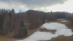 Dojezd hlavní sjezdovky