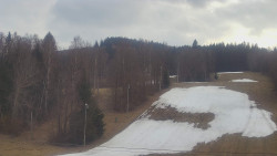 Dojezd hlavní sjezdovky