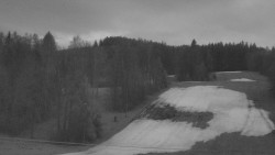 Dojezd hlavní sjezdovky