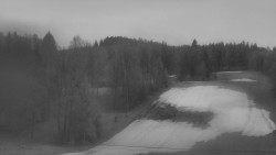 Dojezd hlavní sjezdovky