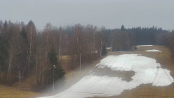 Dojezd hlavní sjezdovky