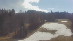 Dojezd hlavní sjezdovky