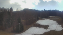 Dojezd hlavní sjezdovky