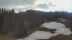 Dojezd hlavní sjezdovky