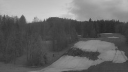 Dojezd hlavní sjezdovky