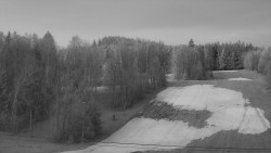 Dojezd hlavní sjezdovky