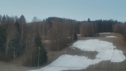 Dojezd hlavní sjezdovky