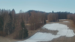 Dojezd hlavní sjezdovky