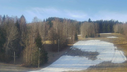 Dojezd hlavní sjezdovky