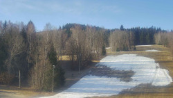 Dojezd hlavní sjezdovky