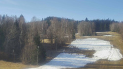 Dojezd hlavní sjezdovky