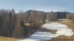 Dojezd hlavní sjezdovky