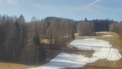 Dojezd hlavní sjezdovky