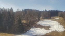 Dojezd hlavní sjezdovky