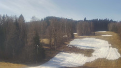 Dojezd hlavní sjezdovky