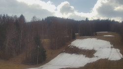 Dojezd hlavní sjezdovky