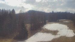 Dojezd hlavní sjezdovky