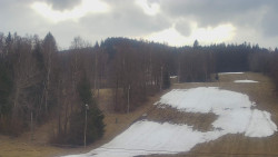 Dojezd hlavní sjezdovky