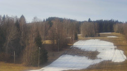 Dojezd hlavní sjezdovky