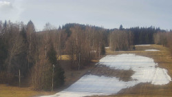 Dojezd hlavní sjezdovky