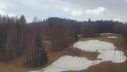 Dojezd hlavní sjezdovky