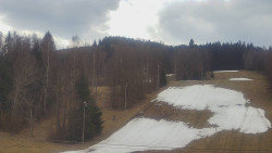 Dojezd hlavní sjezdovky