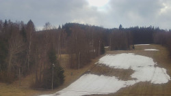 Dojezd hlavní sjezdovky