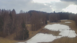 Dojezd hlavní sjezdovky