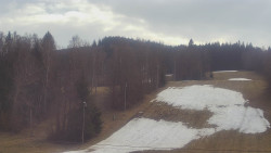 Dojezd hlavní sjezdovky