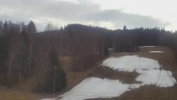 Dojezd hlavní sjezdovky