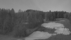 Dojezd hlavní sjezdovky