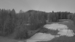 Dojezd hlavní sjezdovky