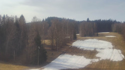 Dojezd hlavní sjezdovky