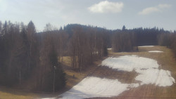 Dojezd hlavní sjezdovky