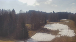 Dojezd hlavní sjezdovky