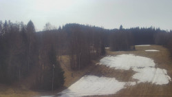 Dojezd hlavní sjezdovky