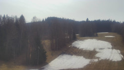 Dojezd hlavní sjezdovky