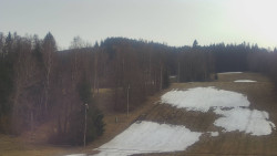 Dojezd hlavní sjezdovky