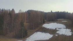 Dojezd hlavní sjezdovky