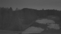 Dojezd hlavní sjezdovky