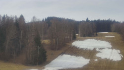 Dojezd hlavní sjezdovky