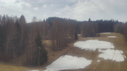 Dojezd hlavní sjezdovky