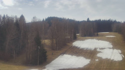 Dojezd hlavní sjezdovky