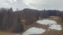 Dojezd hlavní sjezdovky