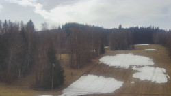 Dojezd hlavní sjezdovky