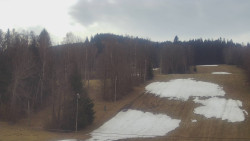 Dojezd hlavní sjezdovky