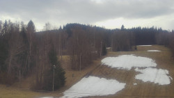 Dojezd hlavní sjezdovky