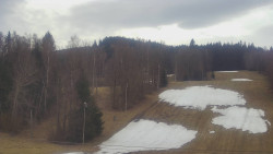 Dojezd hlavní sjezdovky