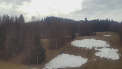 Dojezd hlavní sjezdovky